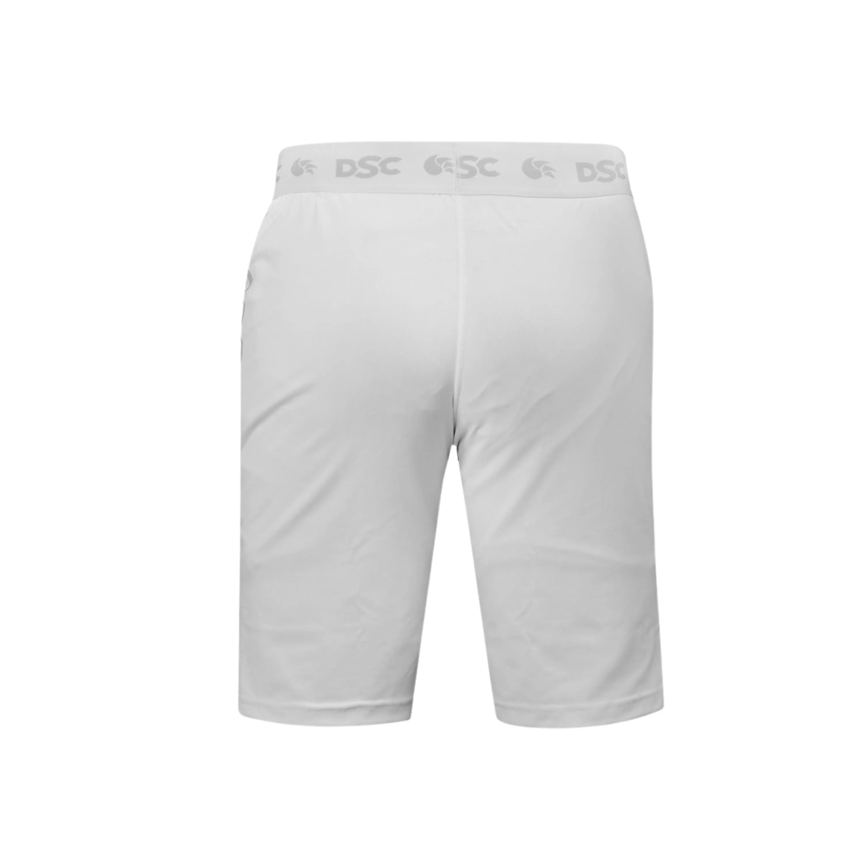 046 | DSC Compression Half Thigh White Shorts