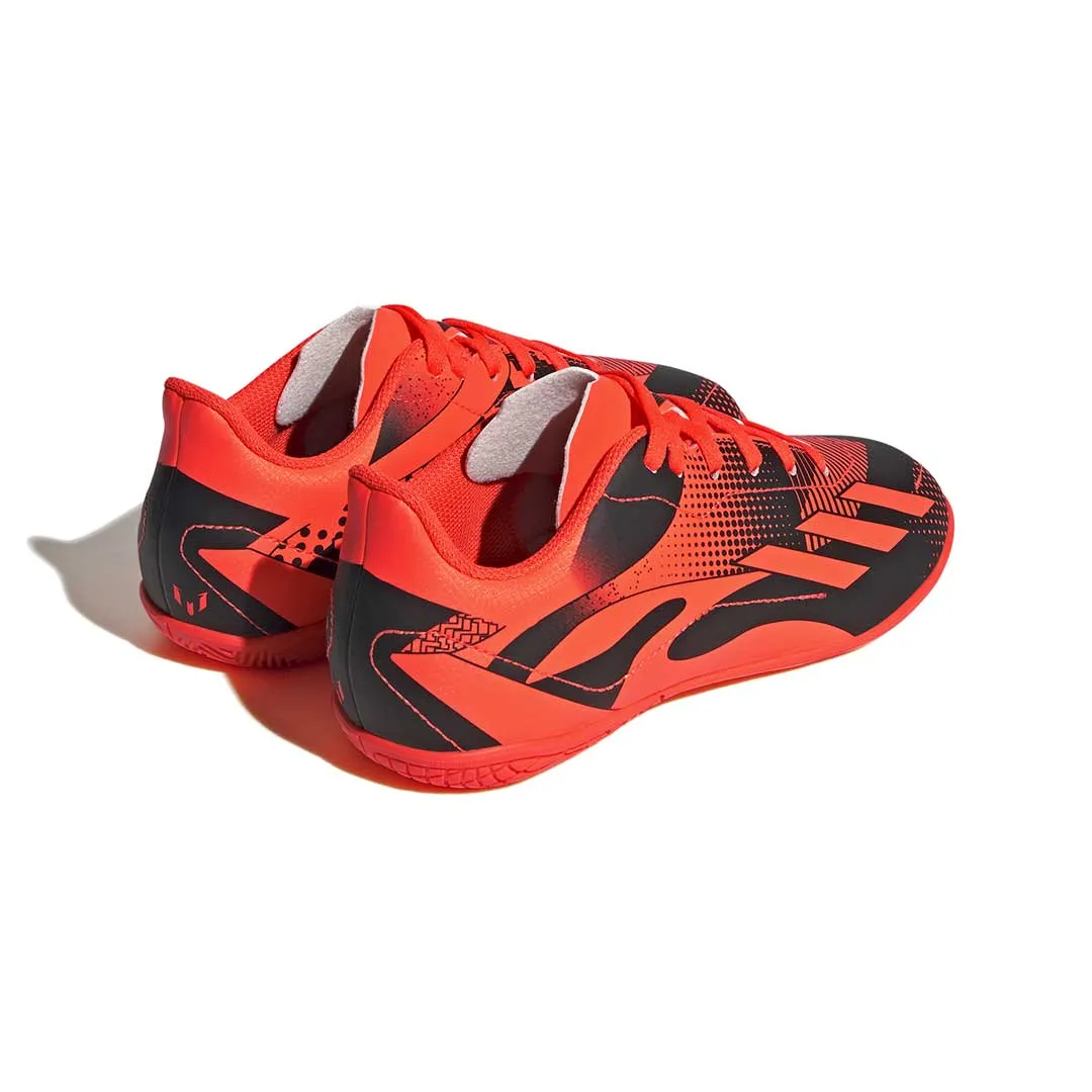 adidas - Kids' (Junior) X Speedportal Messi.4 Indoor Soccer Shoes (GZ5138)