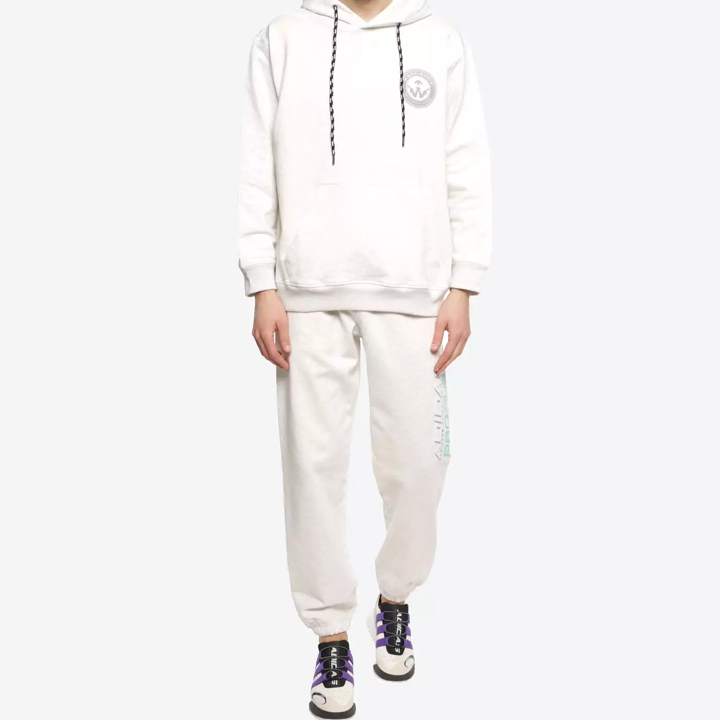 Adidas Originals x Alexander Wang Crossover Logo Track Pants