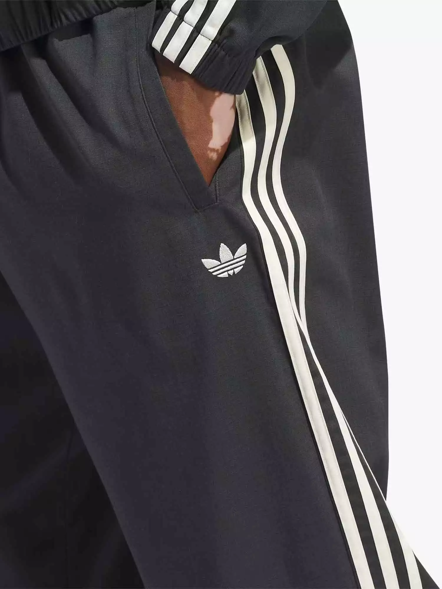 Adidas Skateboarding Firebird Track Pants - Carbon / Ivory