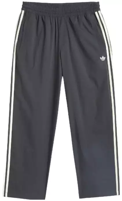 Adidas Superfire Track Pants / Carbon / Ivory