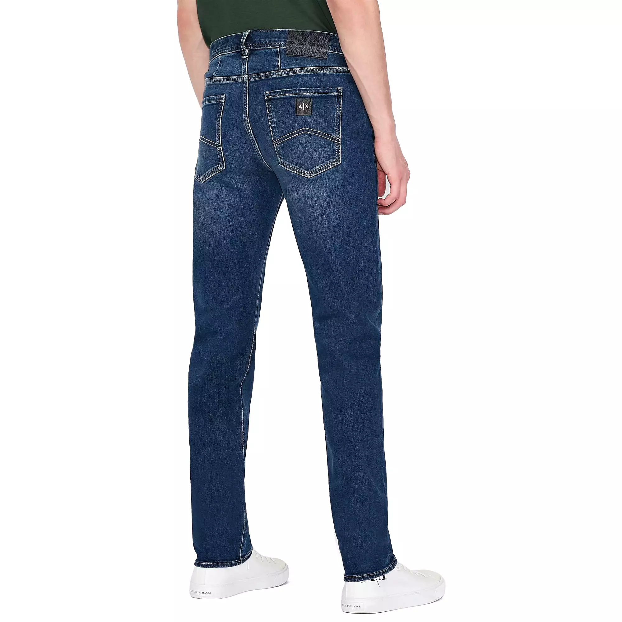 Armani Exchange J13 Slim Fit Jeans - Stone Wash Blue