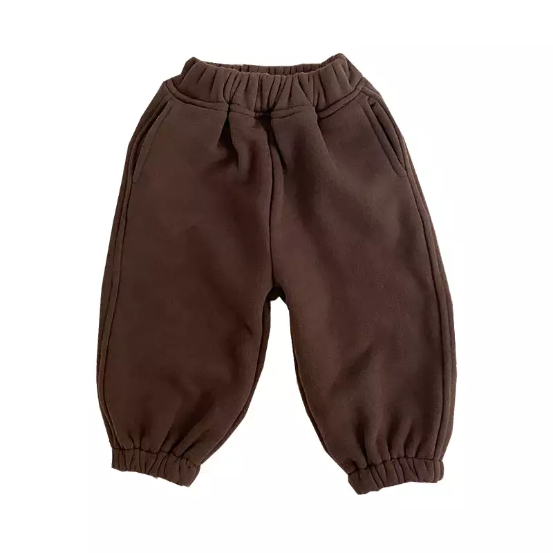 Baby Kid Girls Boys Solid Color Pants Wholesale 23113012