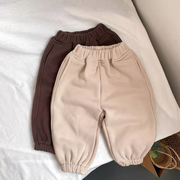 Baby Kid Girls Boys Solid Color Pants Wholesale 23113012