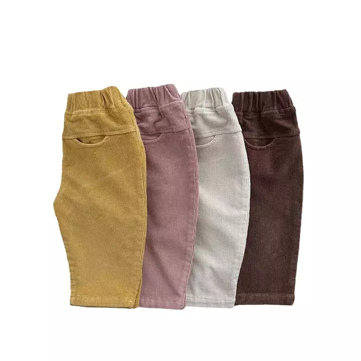 Baby Kid Girls Boys Solid Color Pants Wholesale 231130146