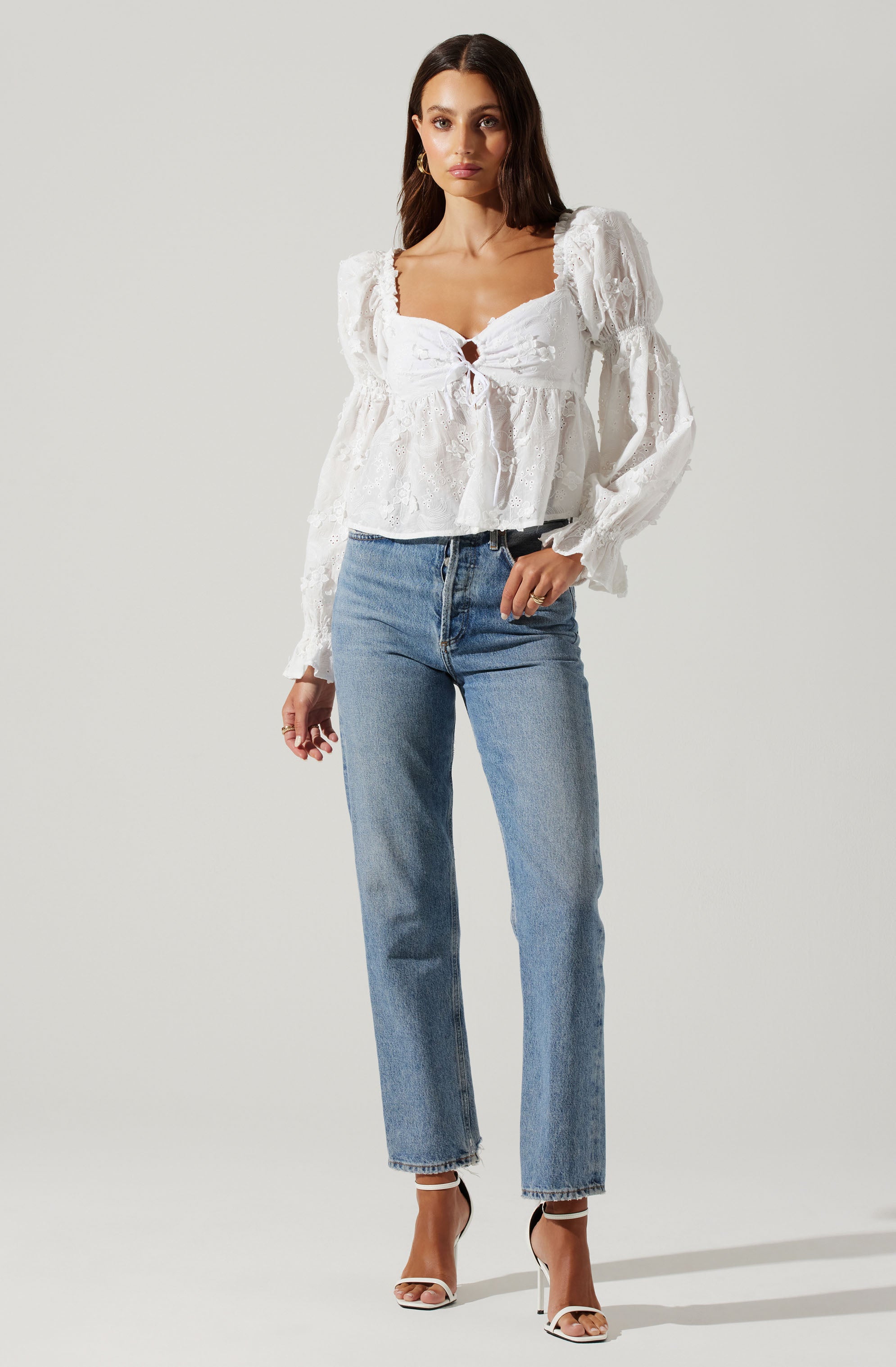 Barstow Puff Sleeve Top