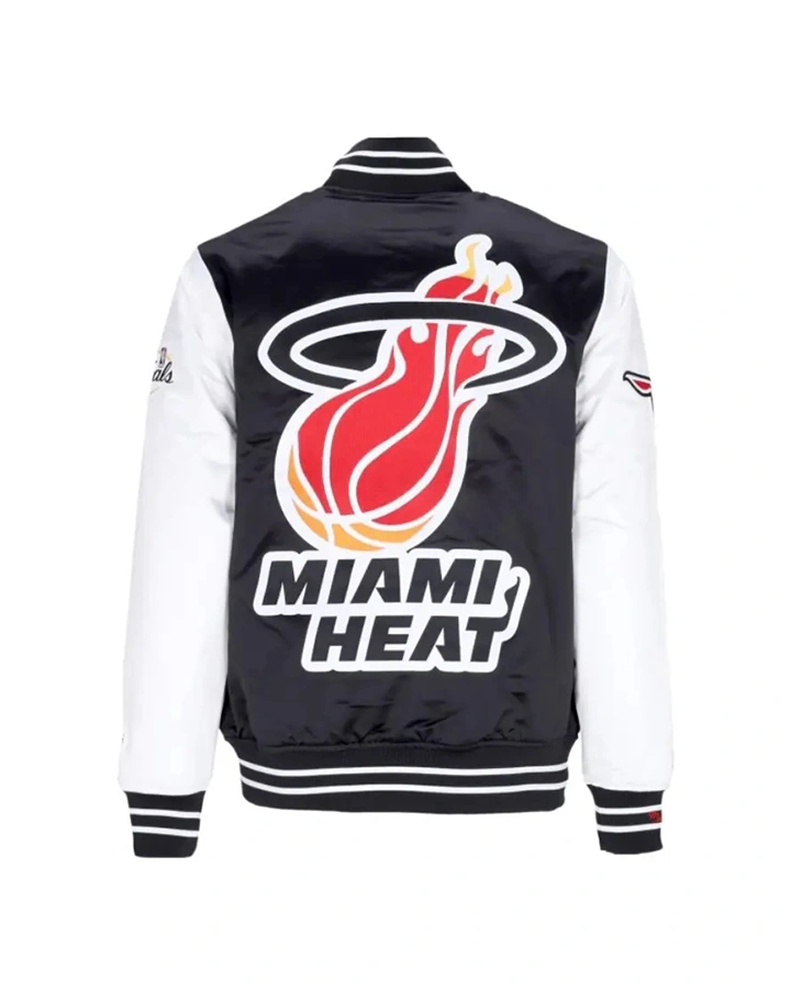 Betsy Marks Miami Heat Satin Jacket - William Jacket