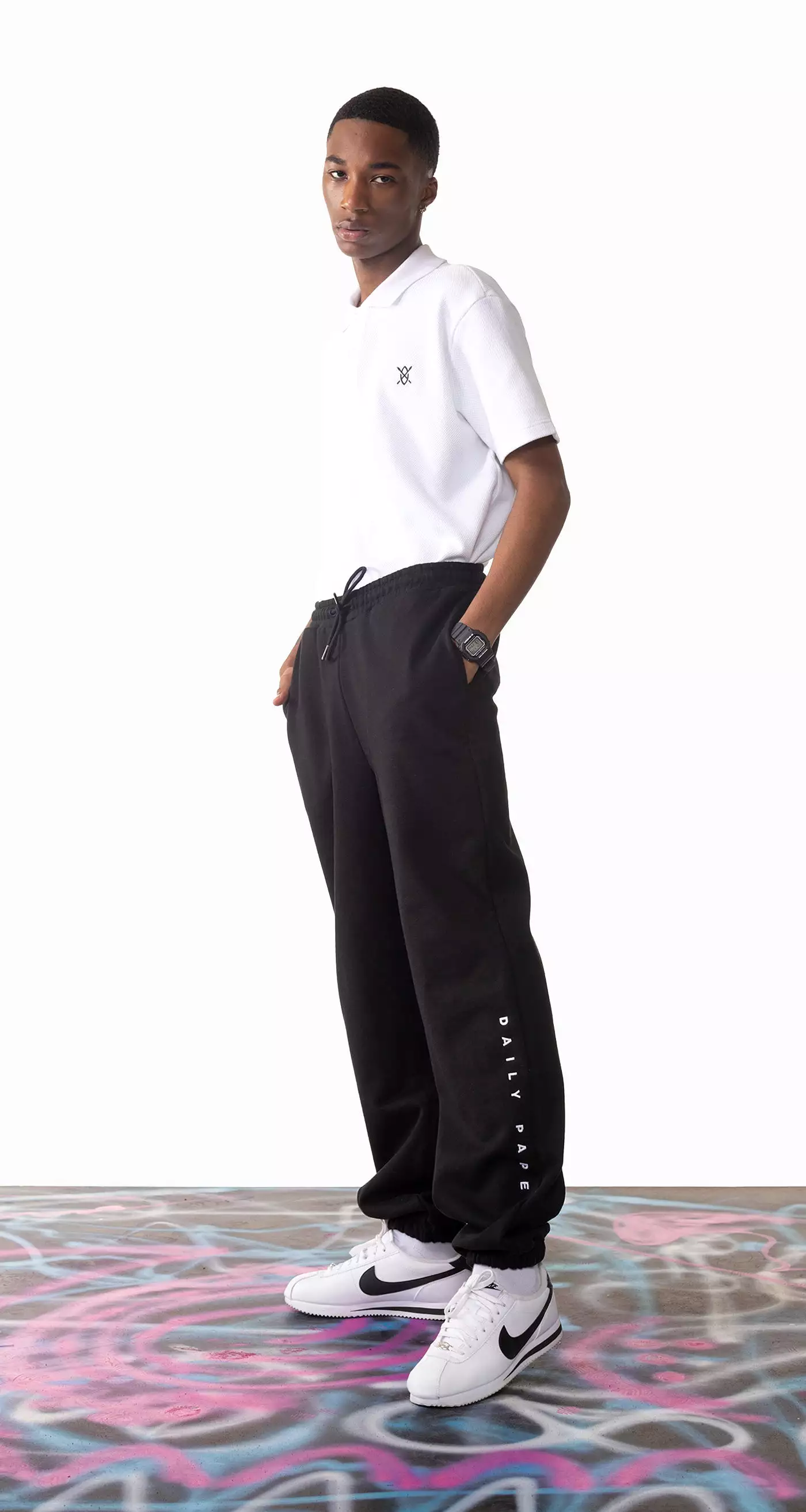 Black Alias Sweatpants