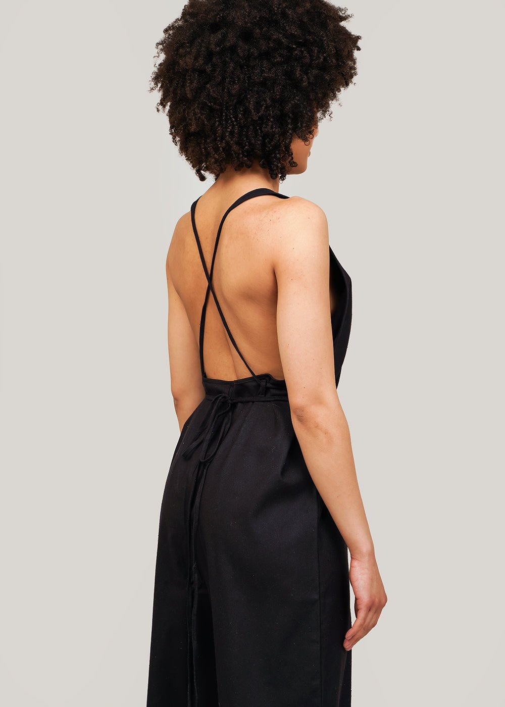 Black Otay Jumpsuit