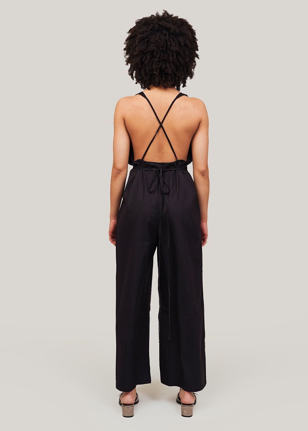 Black Otay Jumpsuit