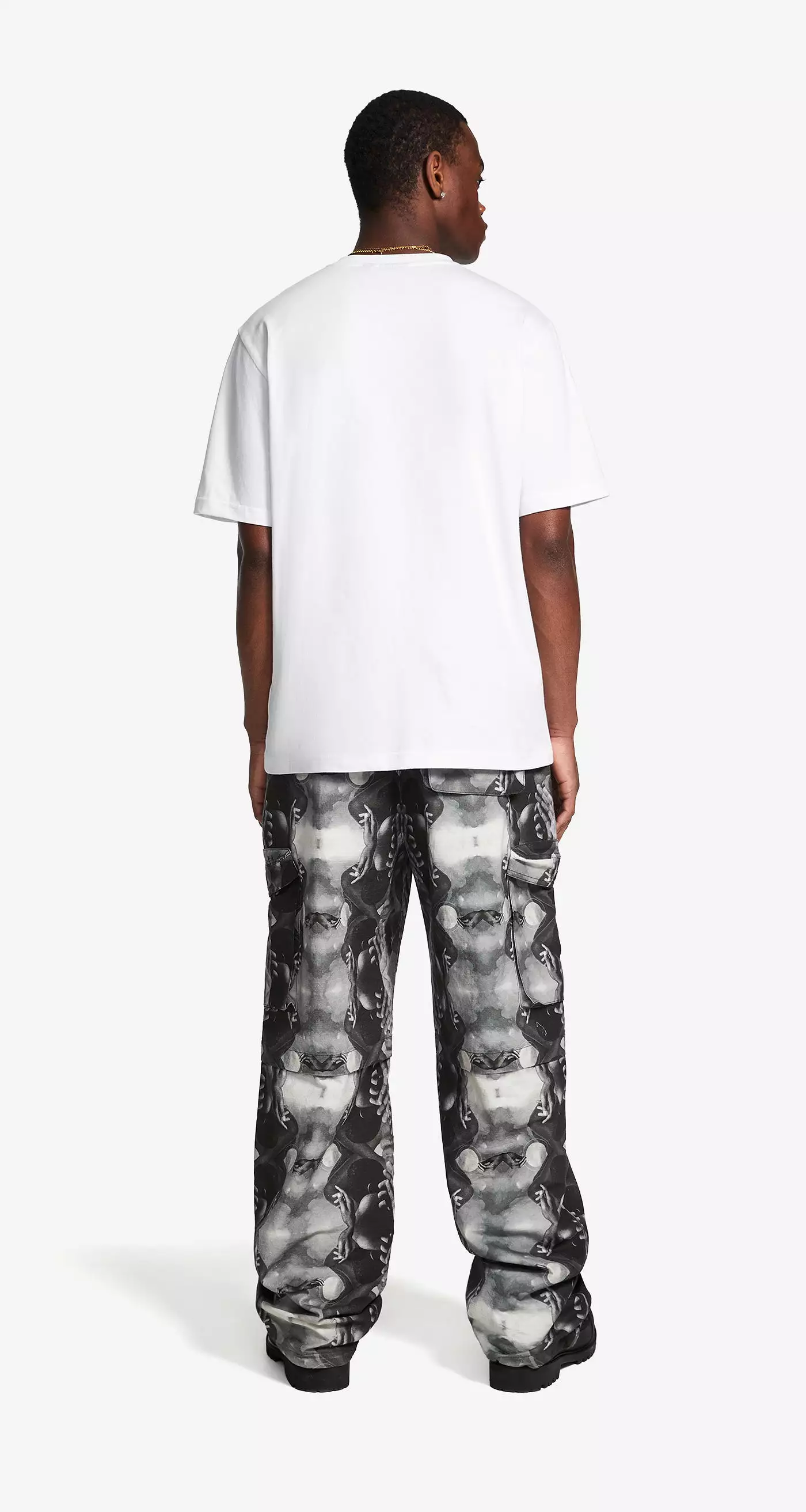 Black Source Landscape Track Pants