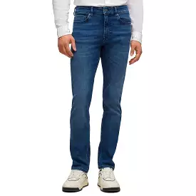 Boss Delaware Slim Fit Jeans - Dash Dark Blue Stretch