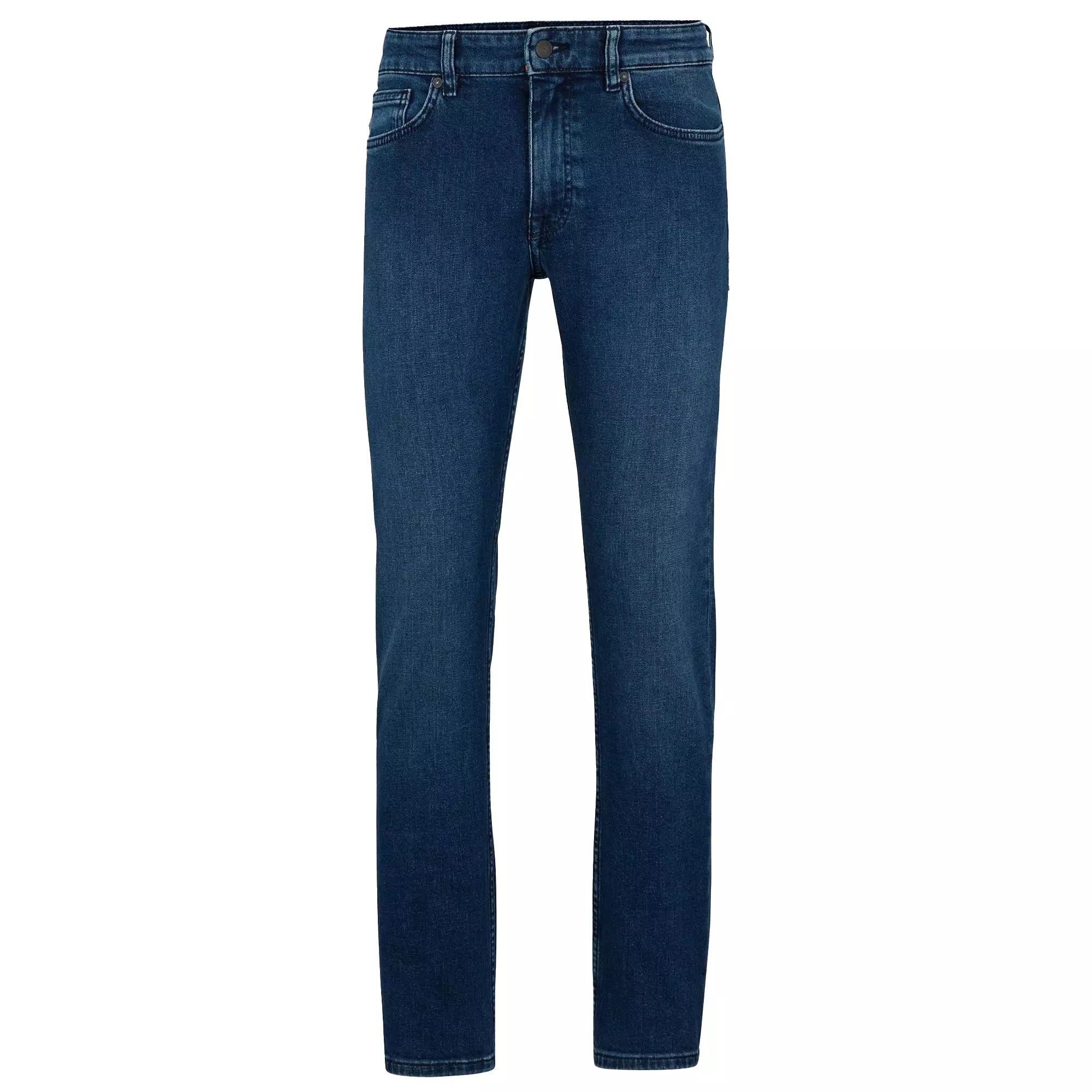 Boss Delaware Slim Fit Jeans - Dash Dark Blue Stretch