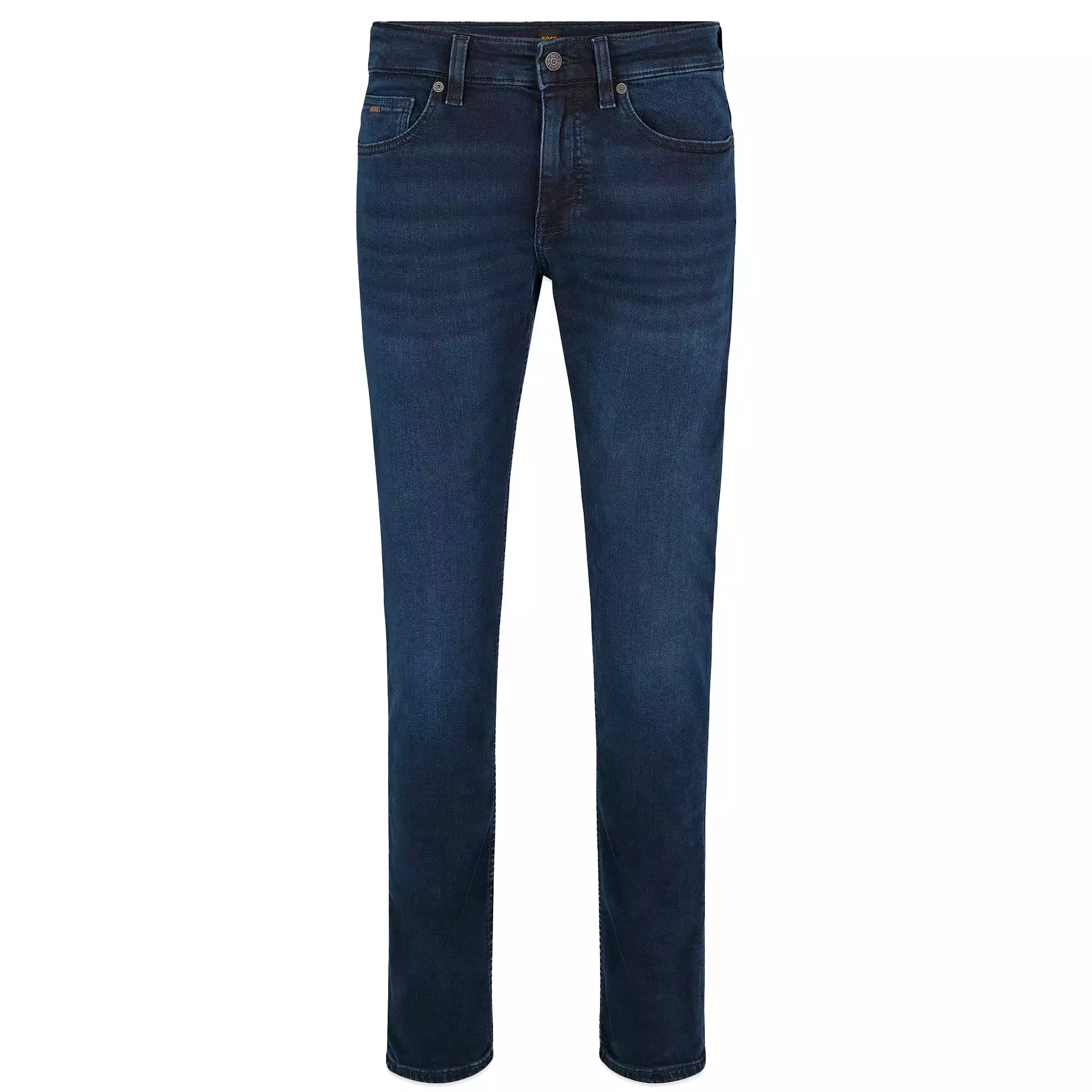 Boss Delaware Slim Fit Jeans - Oak Dark Blue Stretch