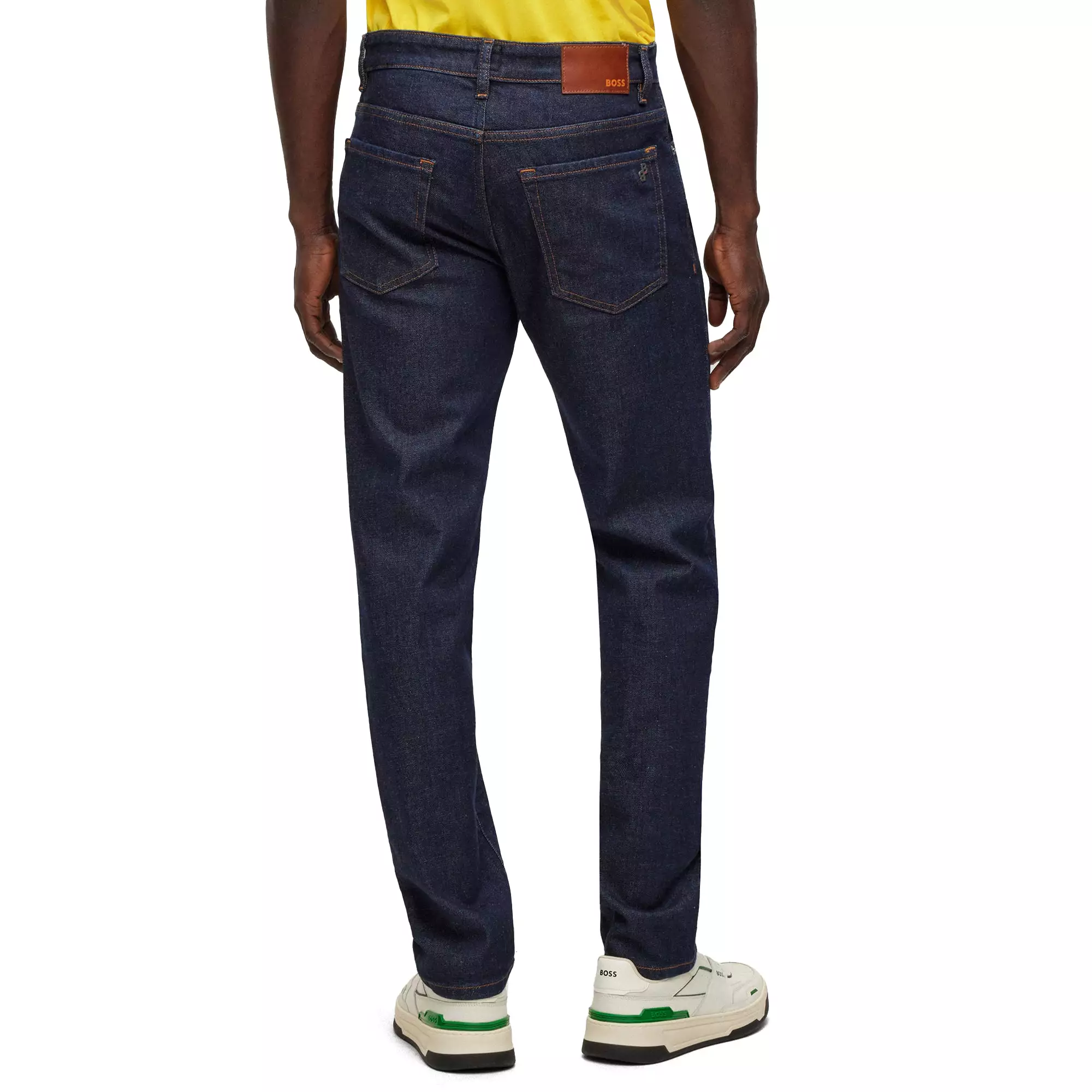 Boss ReMaine Regular Fit Jeans - BC-C Rinse Dark Blue