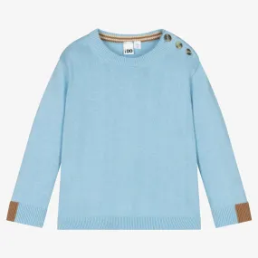 Boys Blue Cotton Sweater