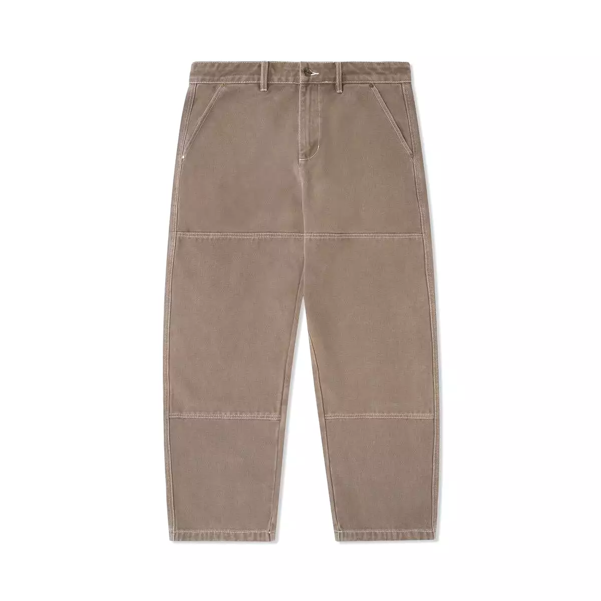 Butter Goods Work Double Knee Pants Washed Brown