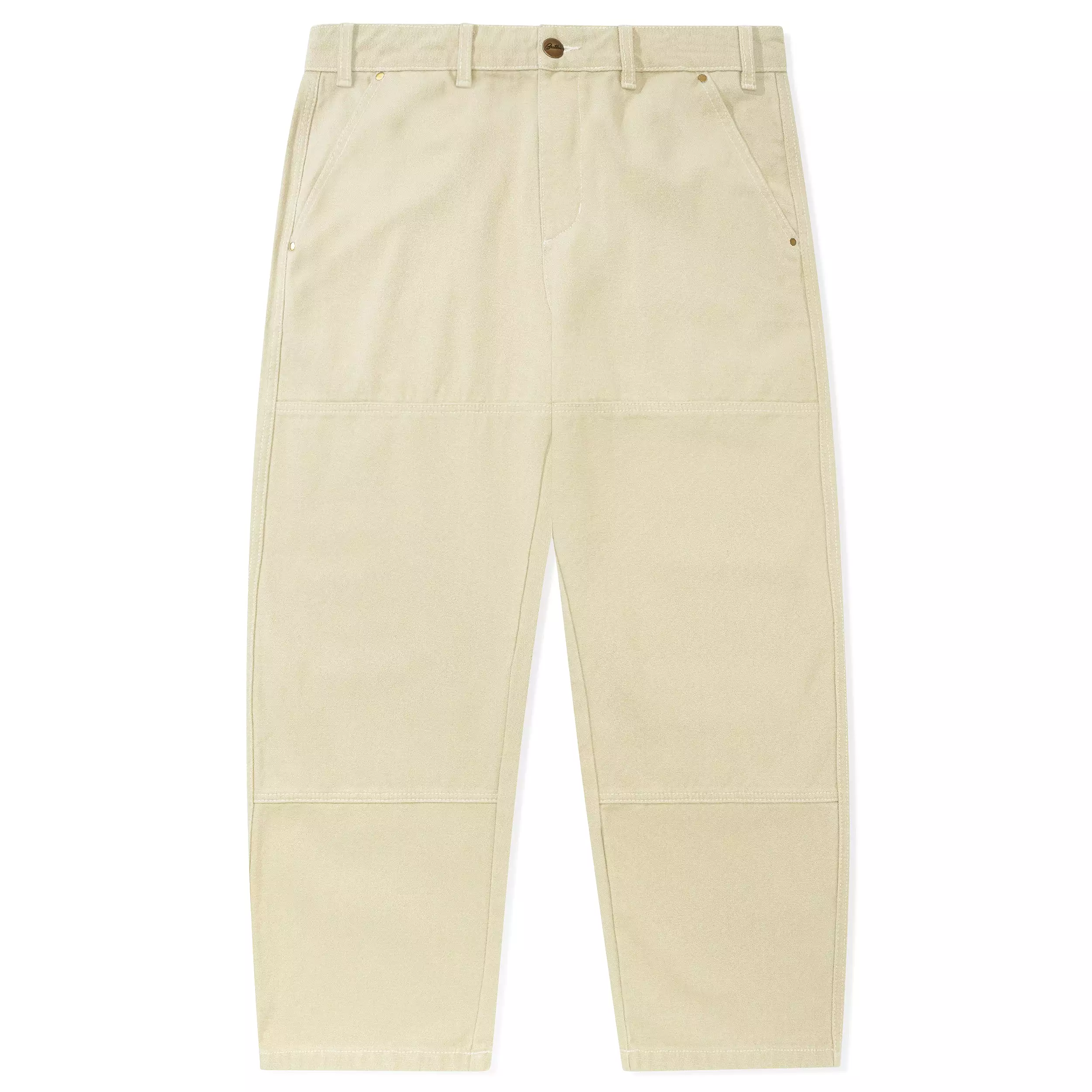 Butter Goods Work Double Knee Pants Washed Khaki