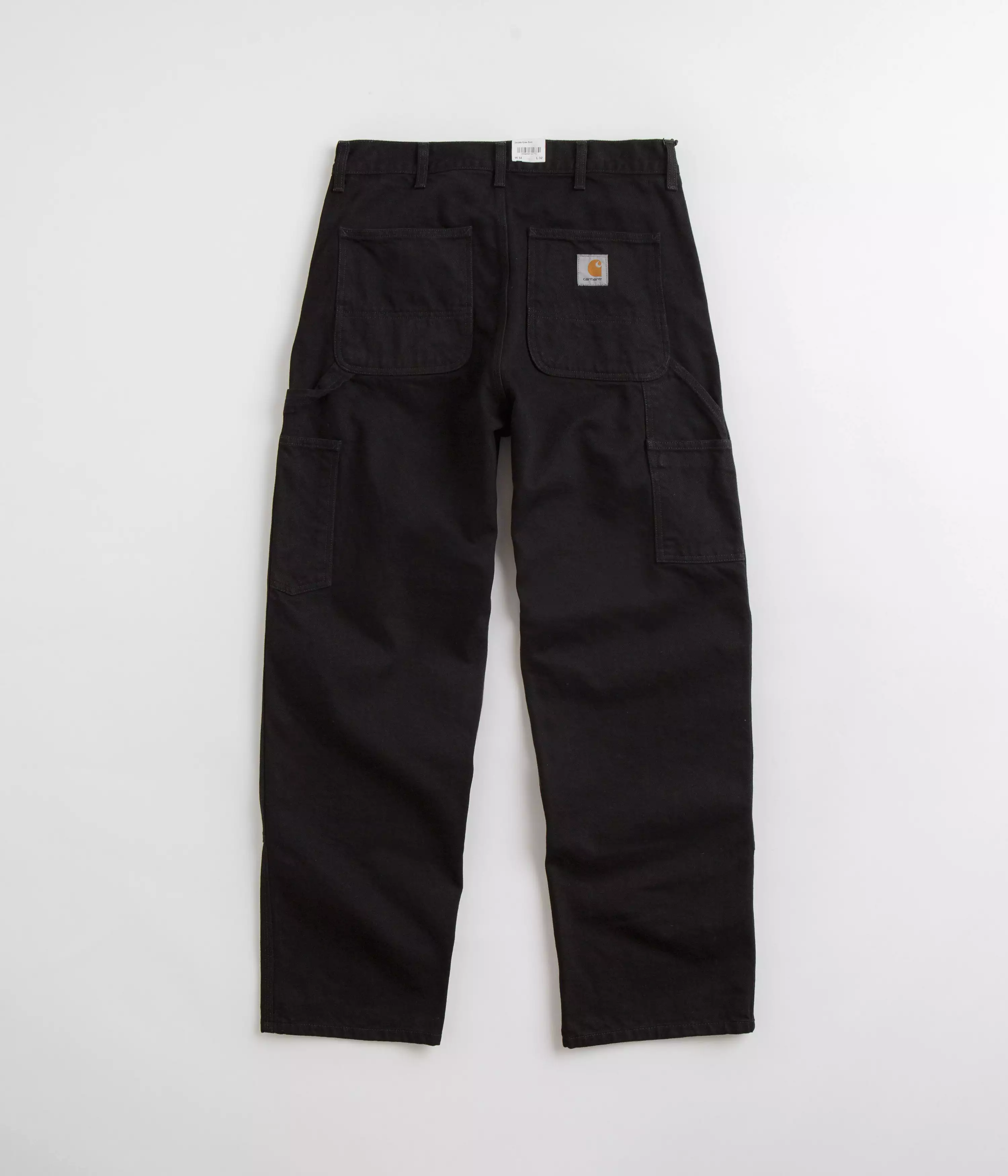 Carhartt Denim Double Knee Pants - Black Rinsed