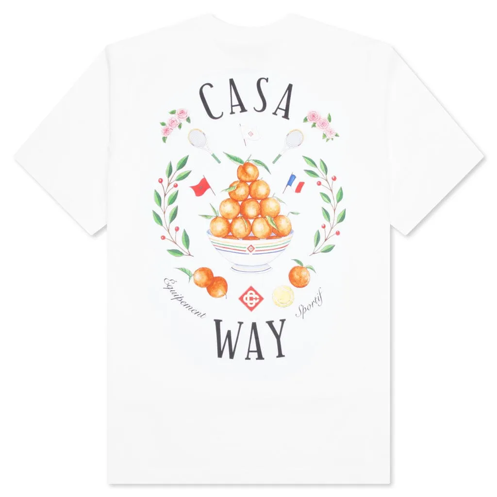 Casa Way Tee - White