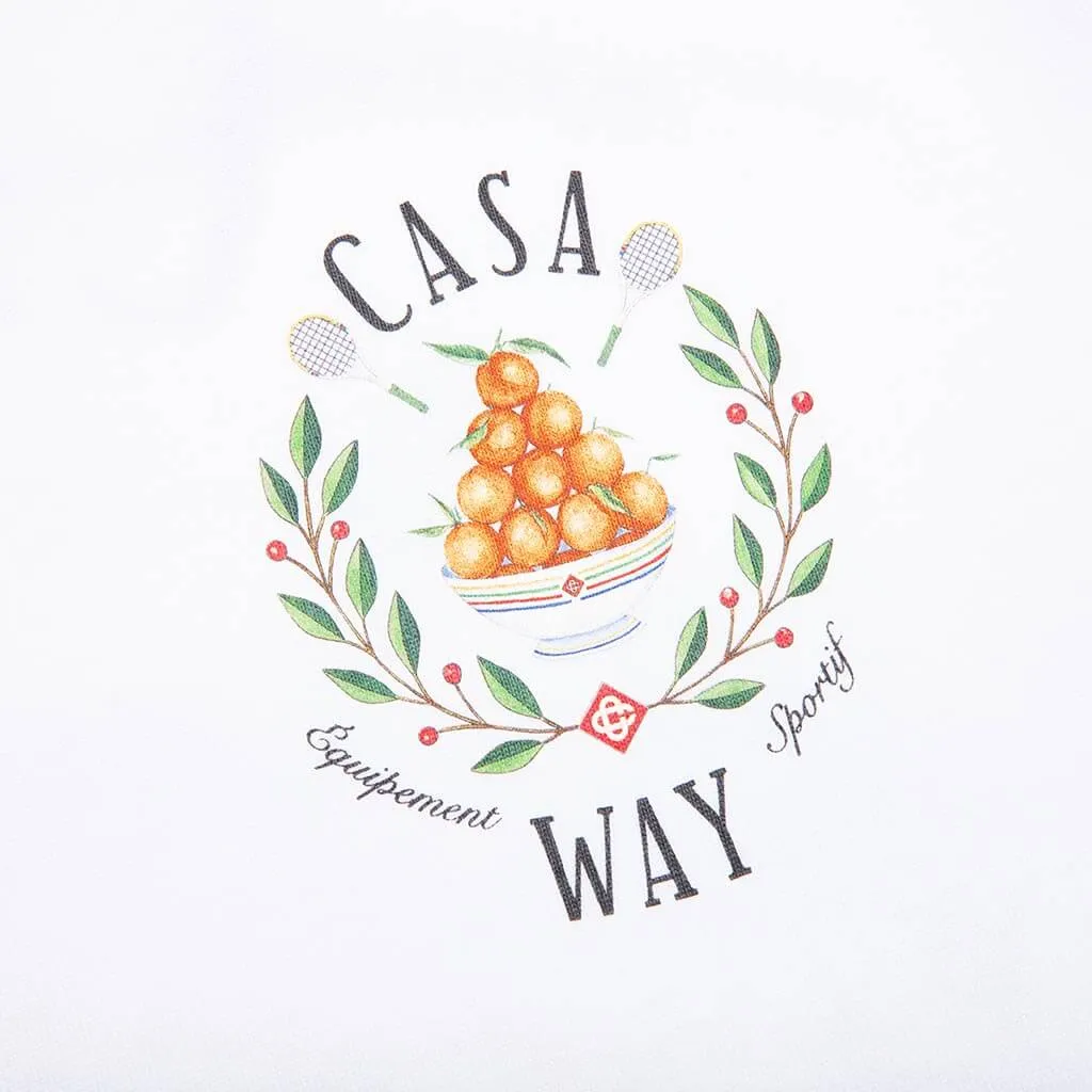 Casa Way Tee - White