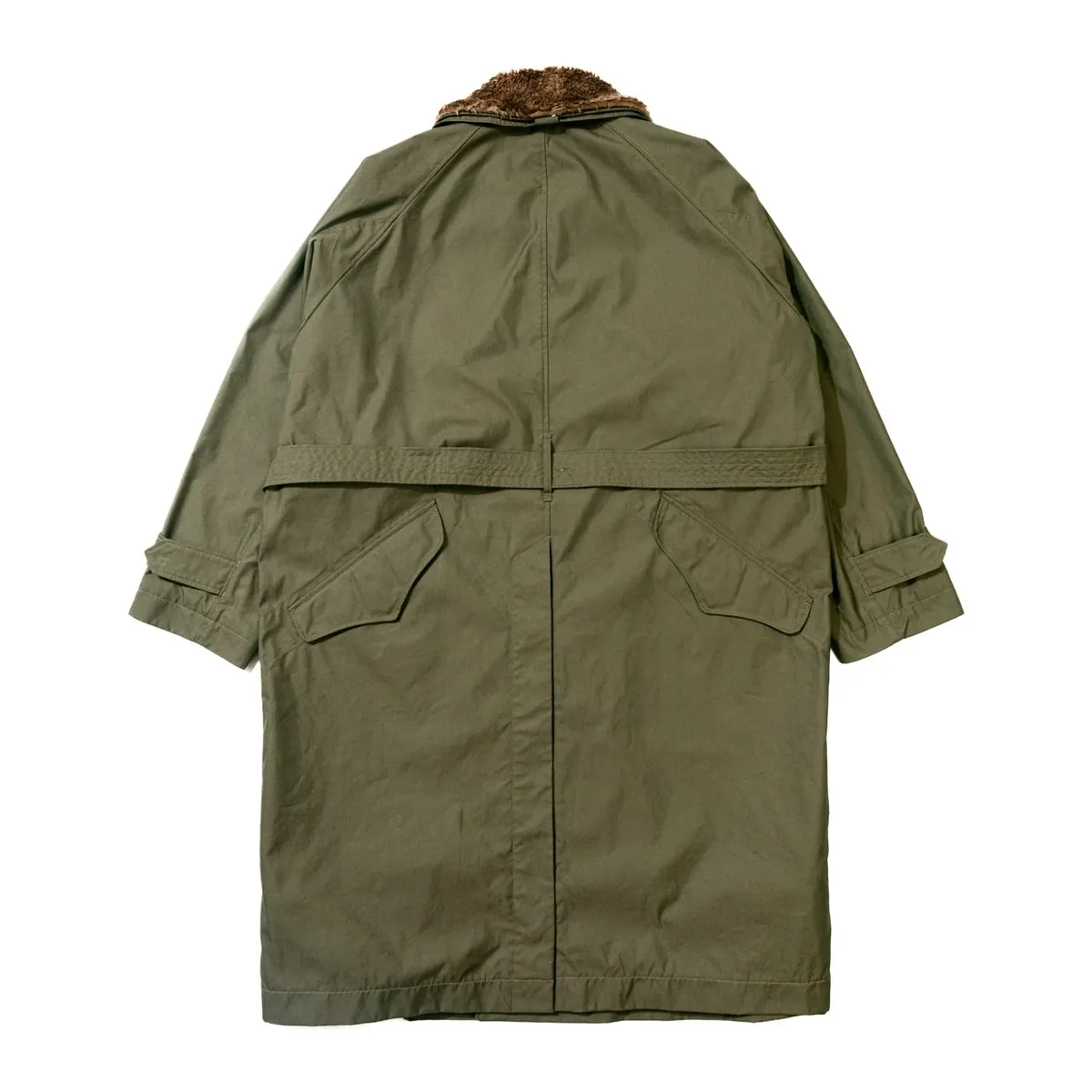 CP Weather Poplin Storm Coat - Olive