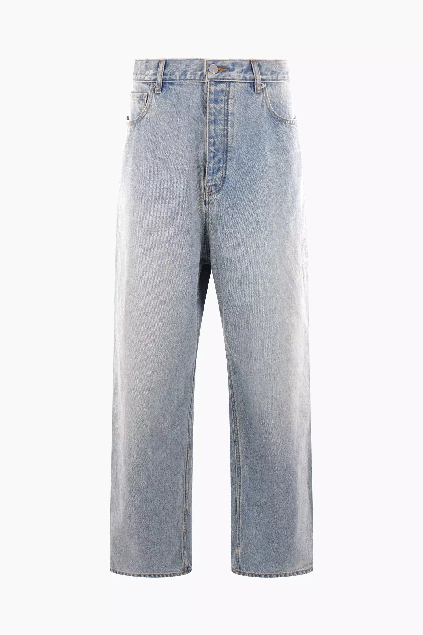 denim baggy-fit jeans