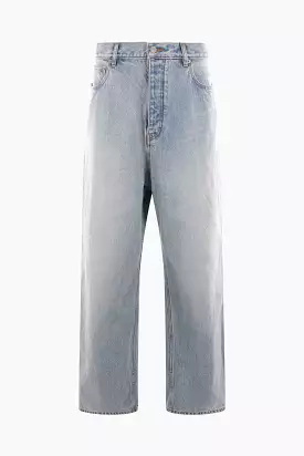 denim baggy-fit jeans