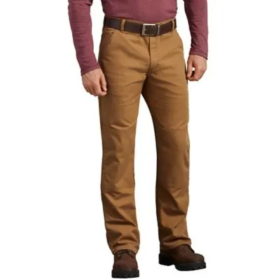 Dickies Men's Classic Fit Mid-Rise Duck Double-Knee Pants