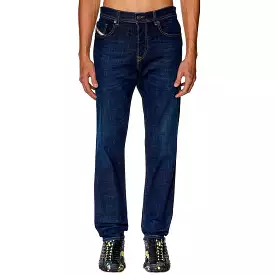 Diesel D-Finitive 09F89 Tapered Fit Jeans - Dark Blue