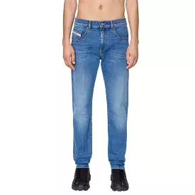 Diesel D-Strukt 09D47 Slim Fit Jeans - Medium Blue