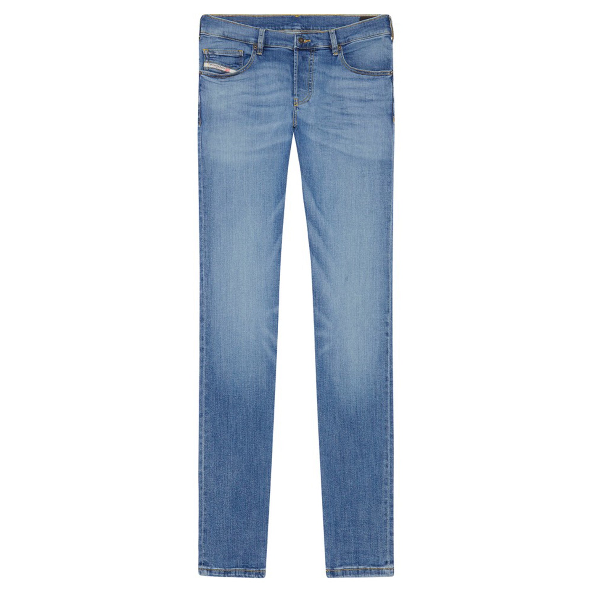 Diesel D-Yennox 0ELAV Tapered Fit Jeans - Mid Blue