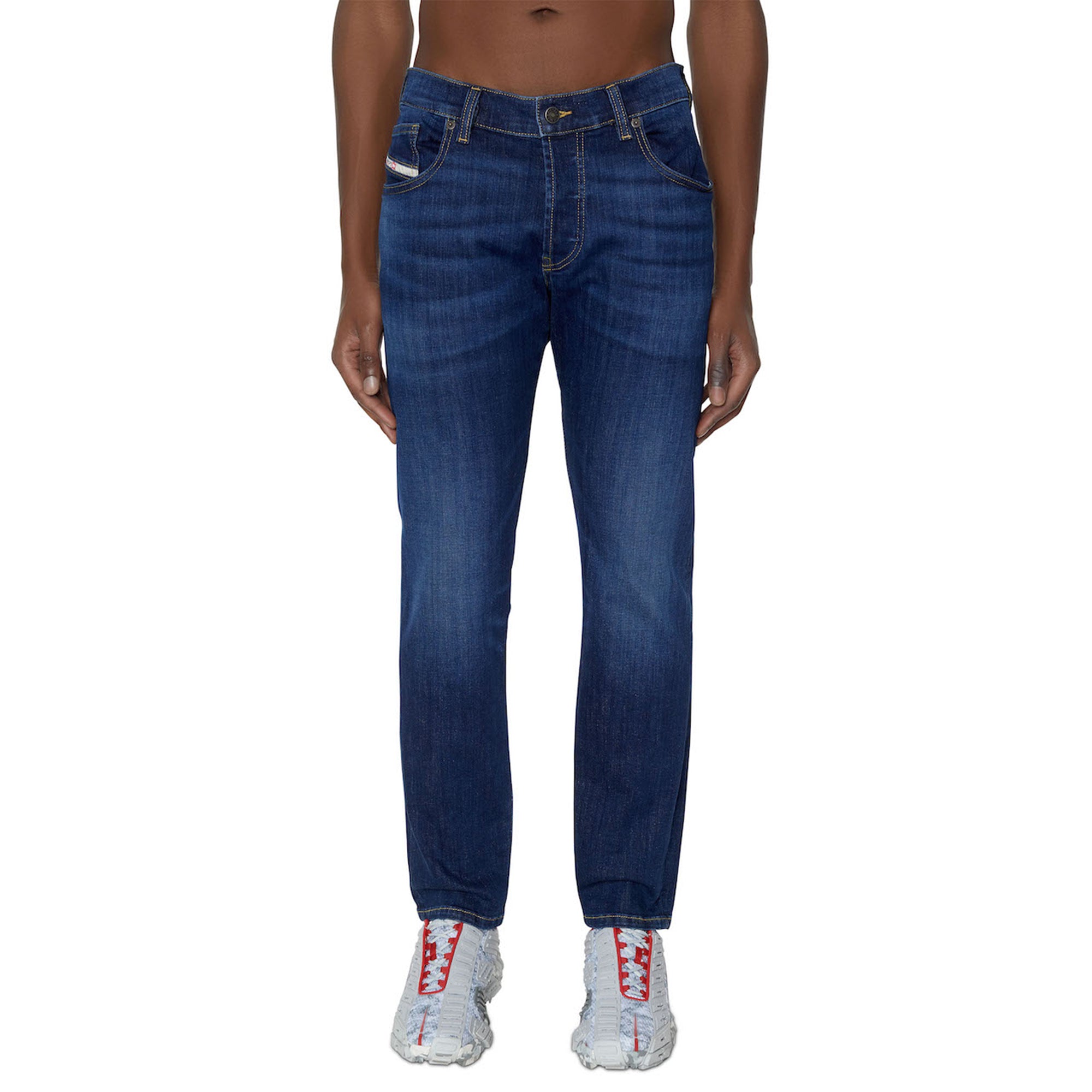 Diesel D-Yennox 0ELAW Tapered Fit Jeans - Dark Blue