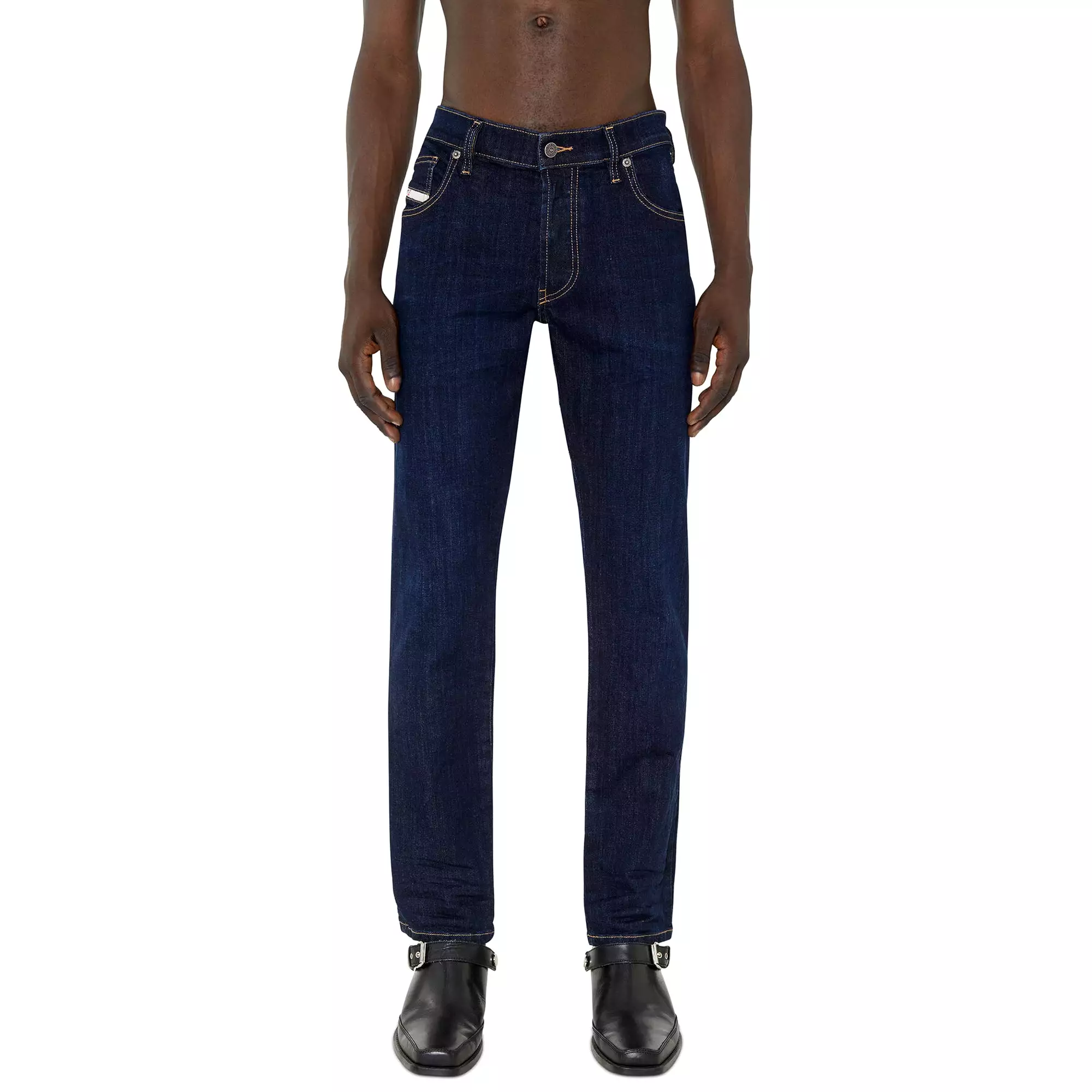 Diesel D-Yennox 0IHAQ Tapered Fit Jeans - Dark Blue