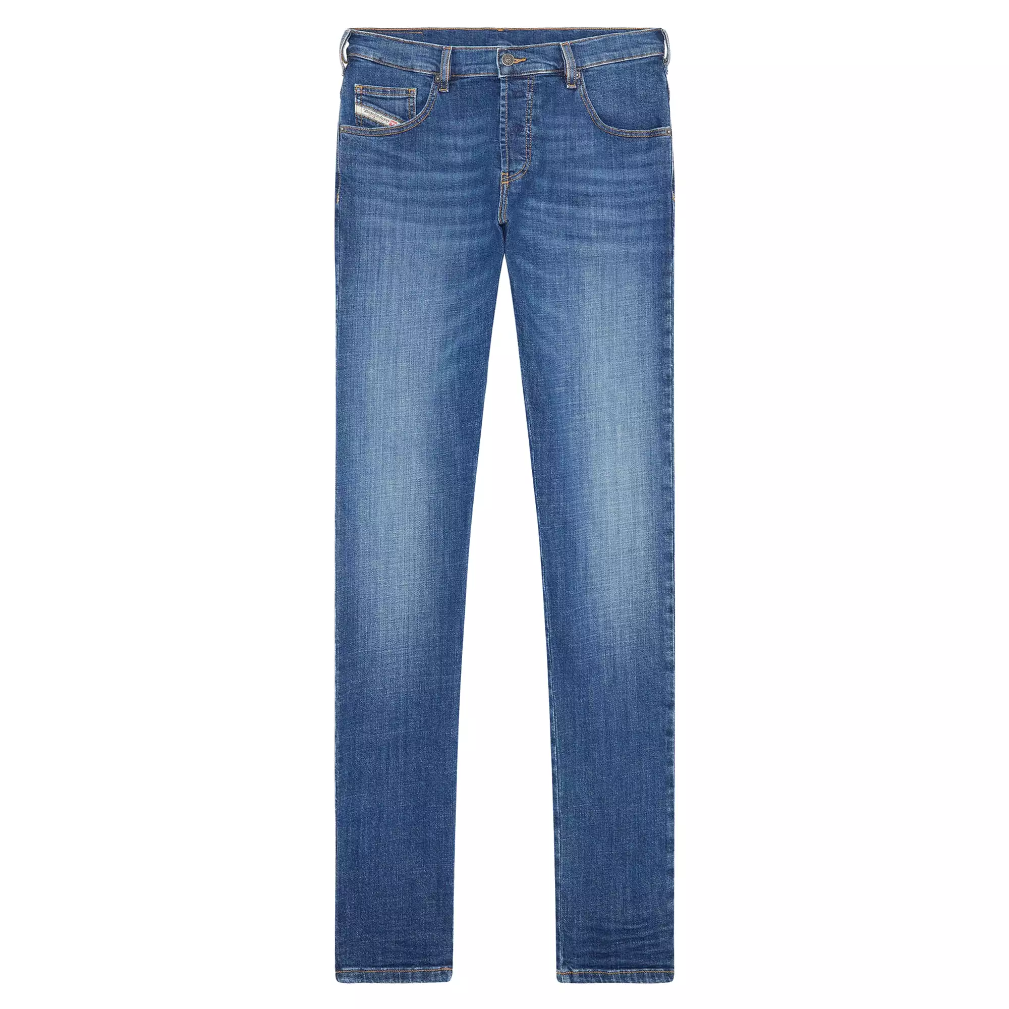 Diesel D-Yennox 0IHAR Tapered Fit Jeans - Mid Blue