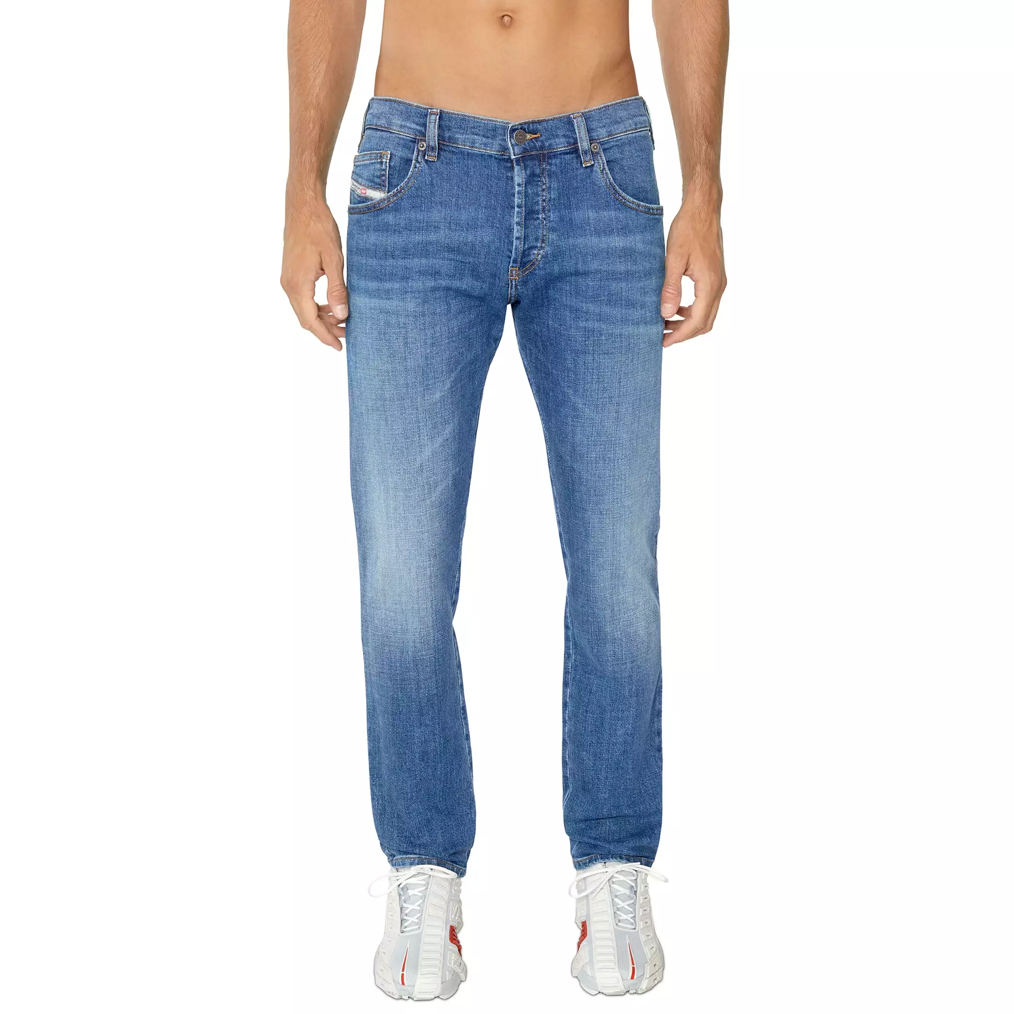 Diesel D-Yennox 0IHAT Tapered Fit Jeans - Light Blue