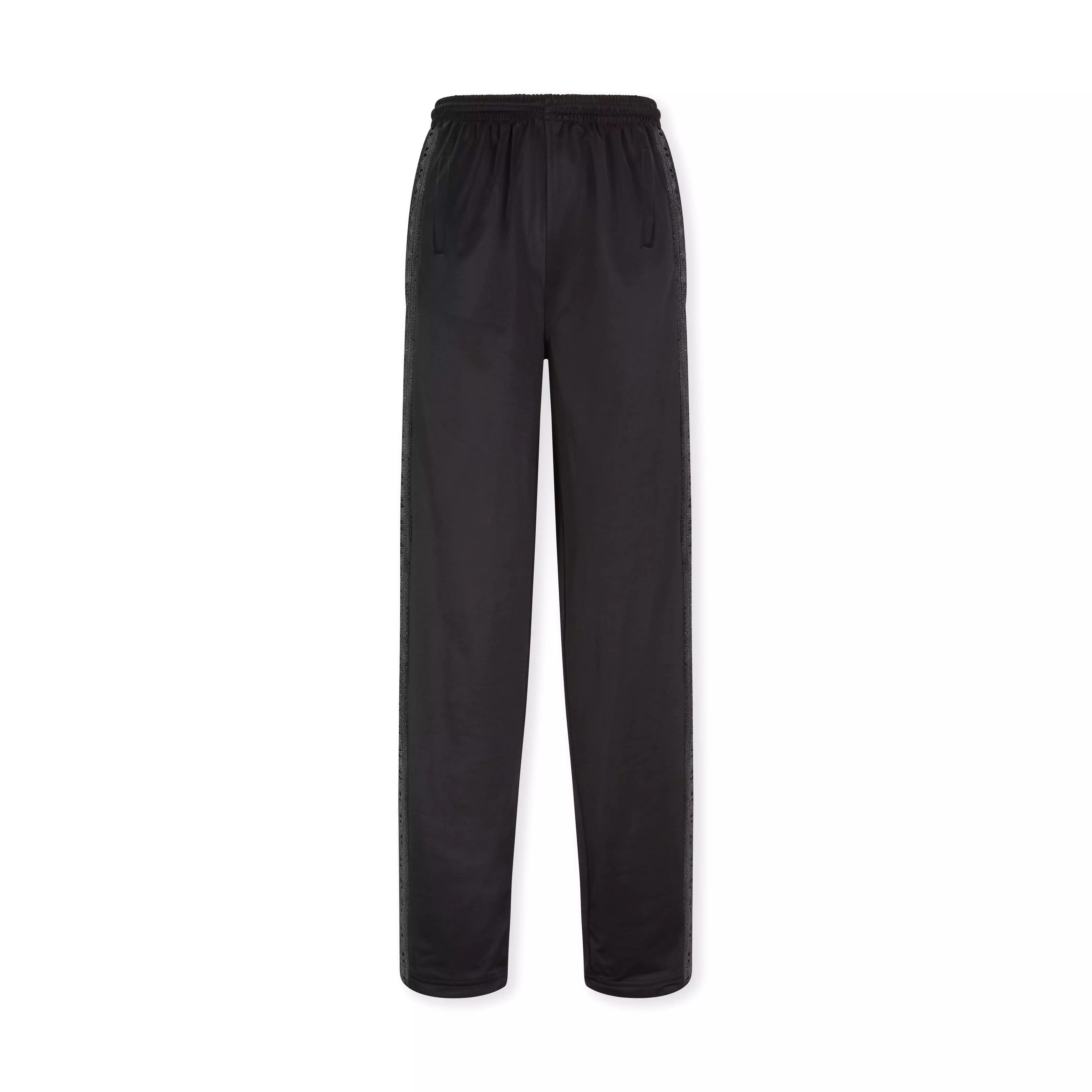 Donna black track trousers