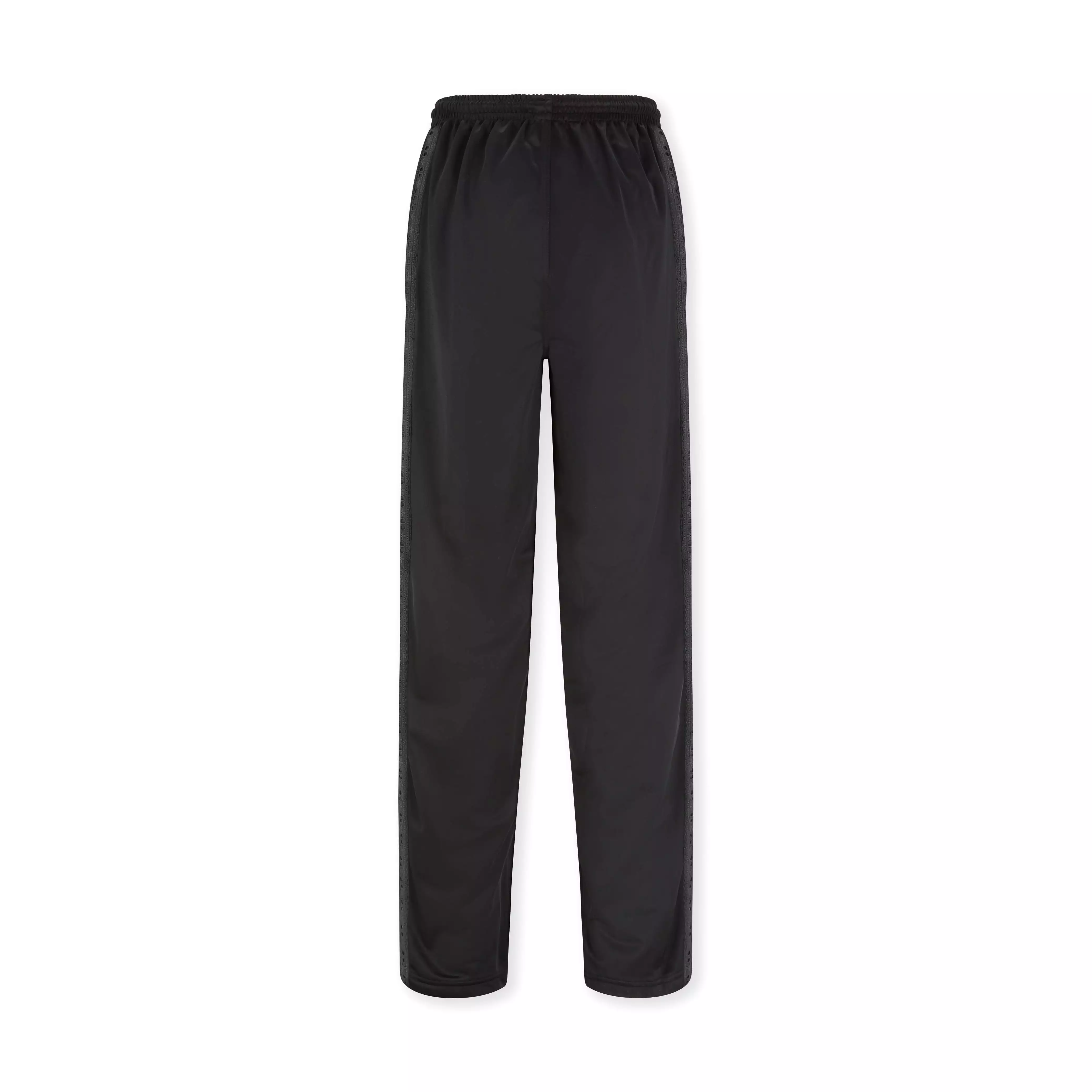 Donna black track trousers