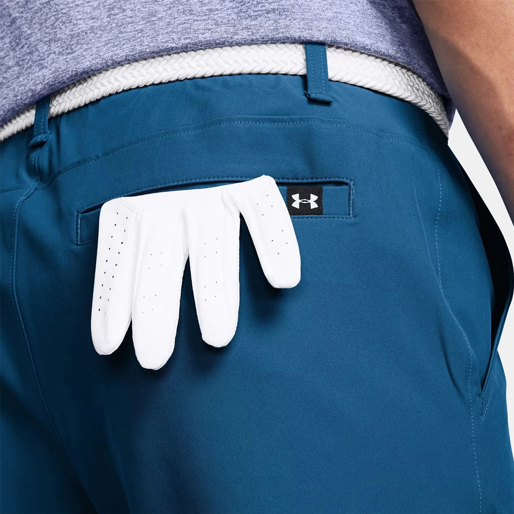 Drive Tapered Fit Golf Shorts Blue - SS24