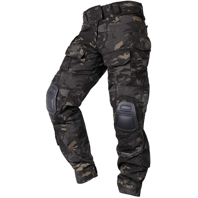 G3 Pro Combat Pants with Knee Pads Rip-Stop Tactical Pants