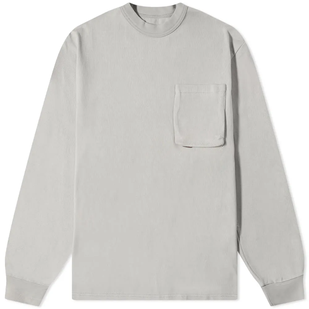 GOOPiMADE Long Sleeve Type-X 3D Pocket T-ShirtLight Grey