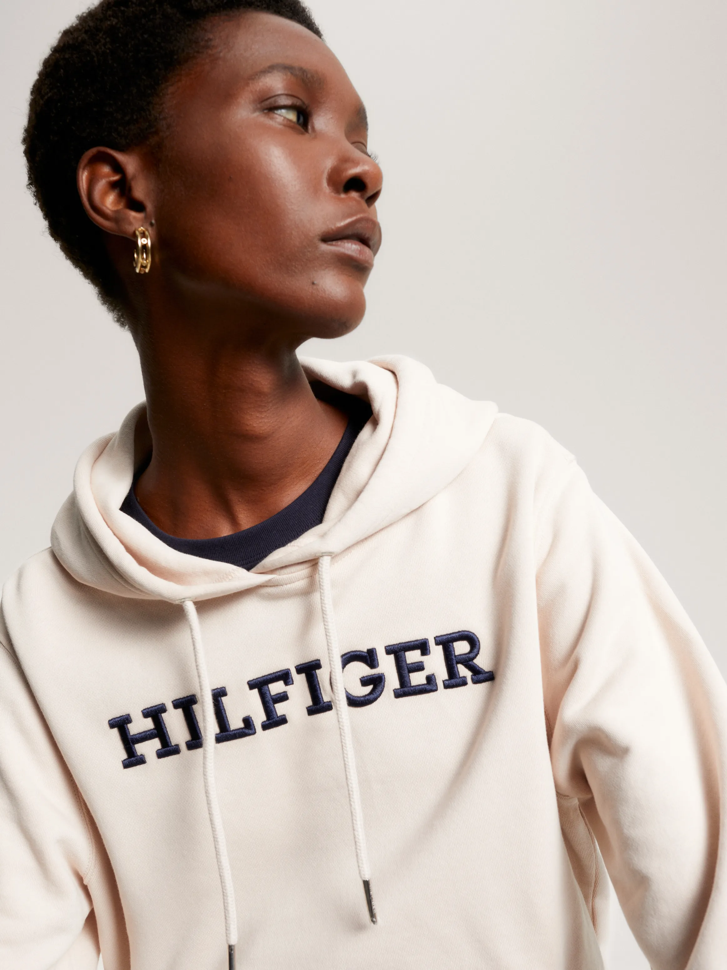 Hilfiger Monotype Logo Embroidery Hoody | Sweatshirts & Hoodies | Tommy Hilfiger