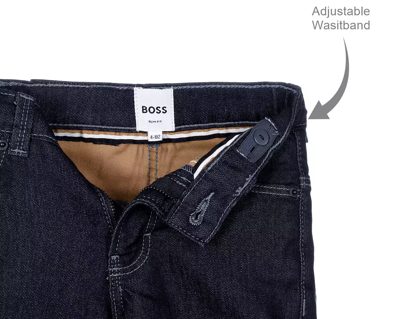 Hugo Boss Junior's J24799 Z35 Slim Fit Jeans Blue