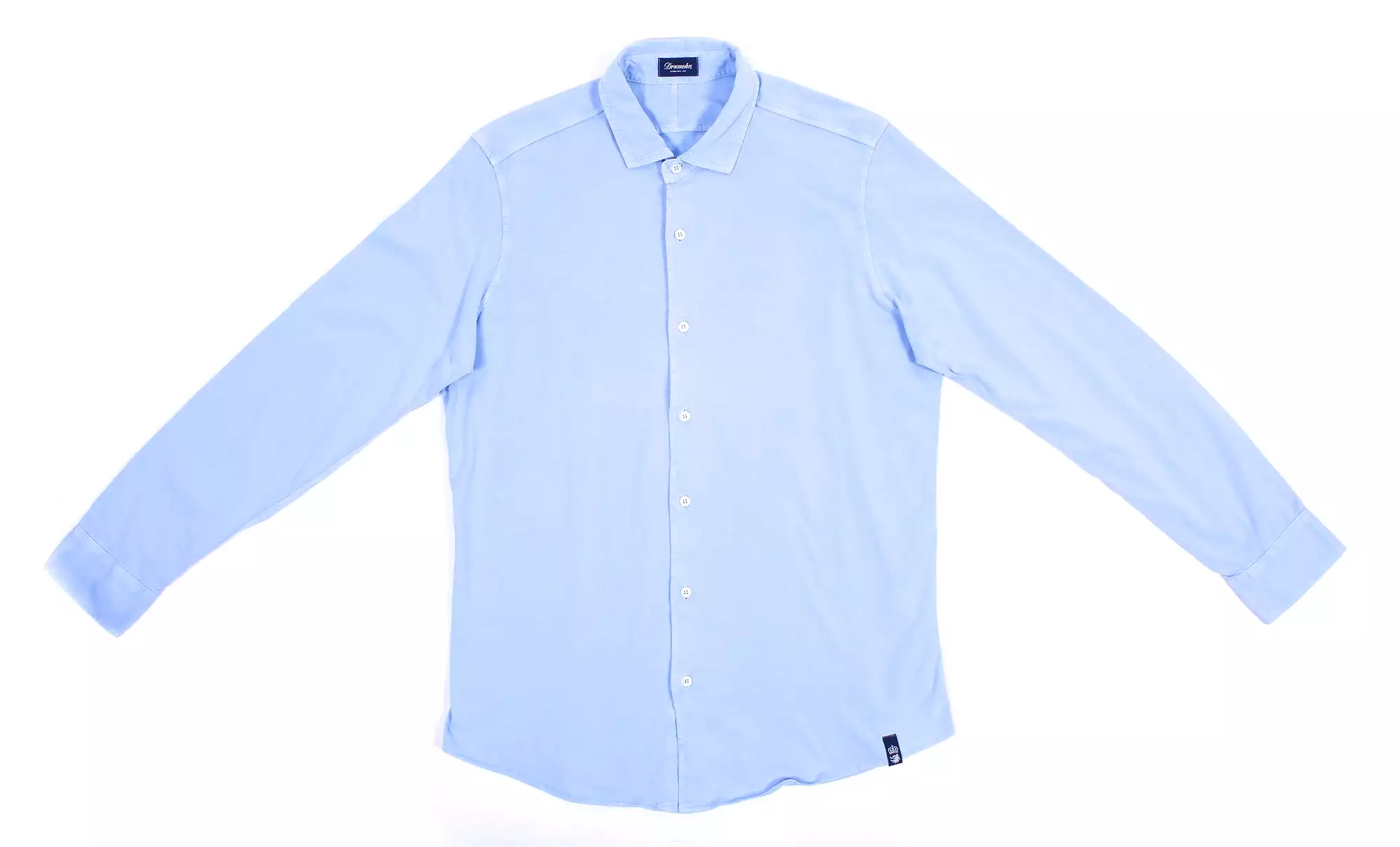 Iced Jersey Long Sleeve Button Front Shirt