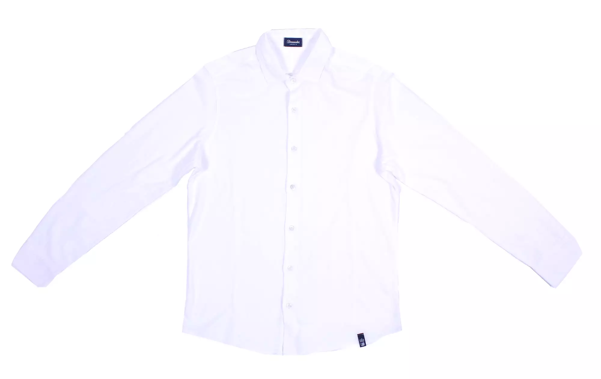 Iced Jersey Long Sleeve Button Front Shirt