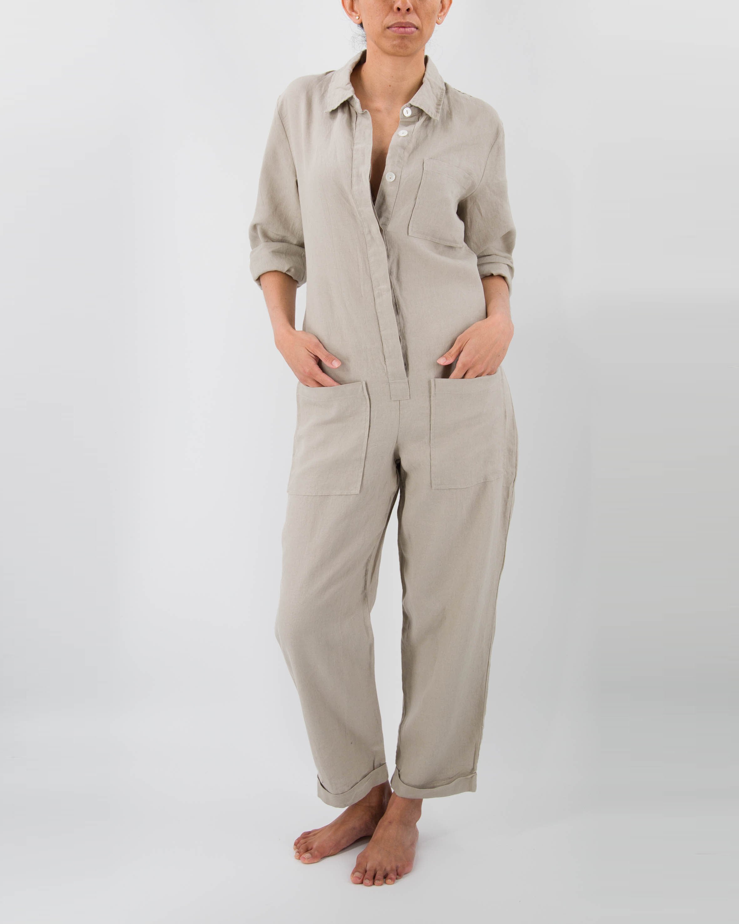 Isabelle Linen Jumpsuit