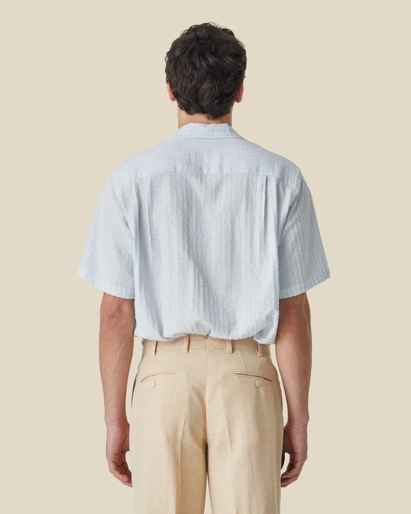 Jacquard Chambray S/S Shirt