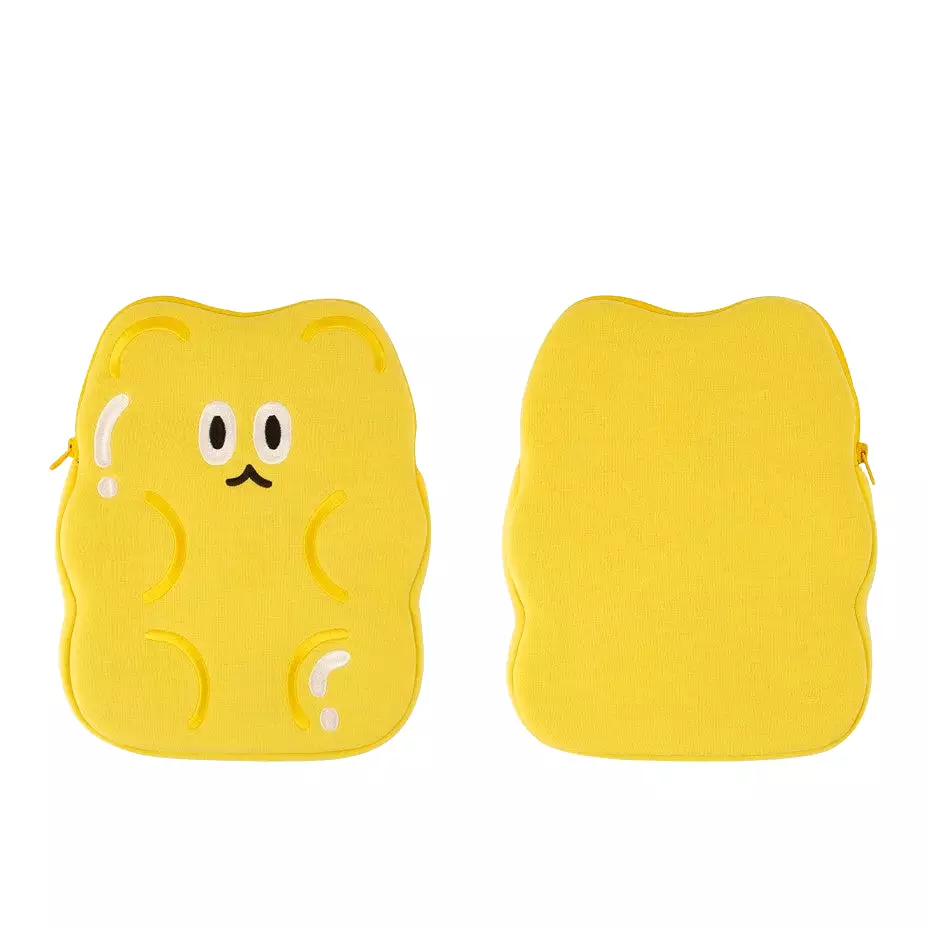 Jelly Bear Shaped iPad Mini 8.3 inches Laptop Sleeves Cases Protective Covers Purses Handbags Cushion Pouches Designer Artist Pr