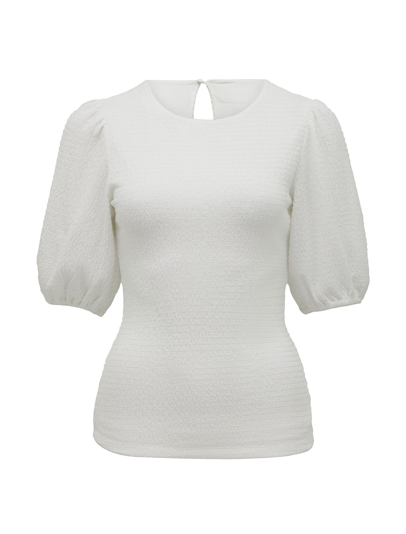 Jolanta Textured Puff Sleeve Top