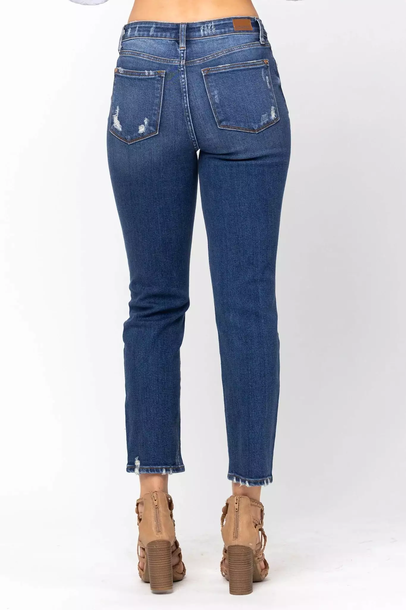 Judy Blue High Waist Front Yoke Slim Fit Jeans